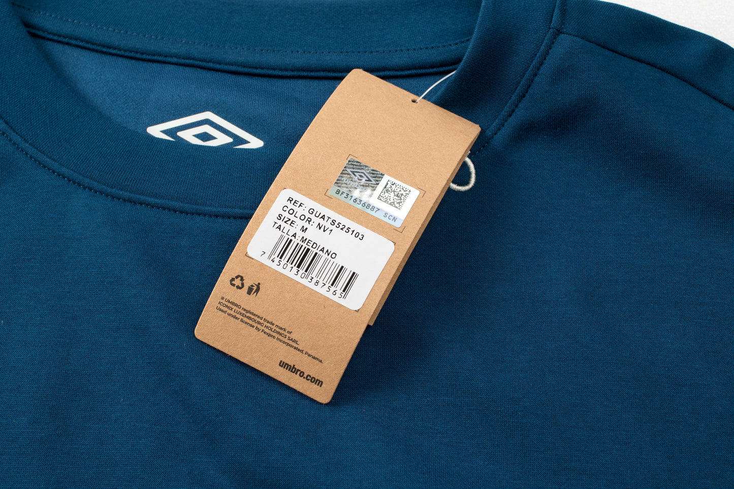Umbro Guatemala Presentacion Lifestyle Team Tee Navy