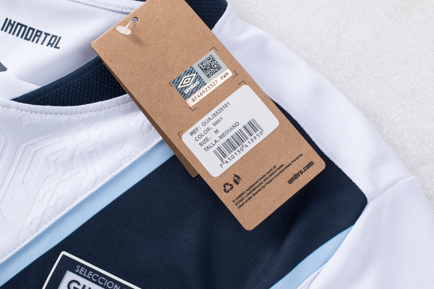 Camisola Hombre Blanca GUA 25/26