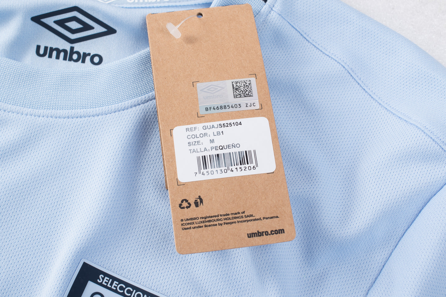 Camisa Entreno Celeste 25/26