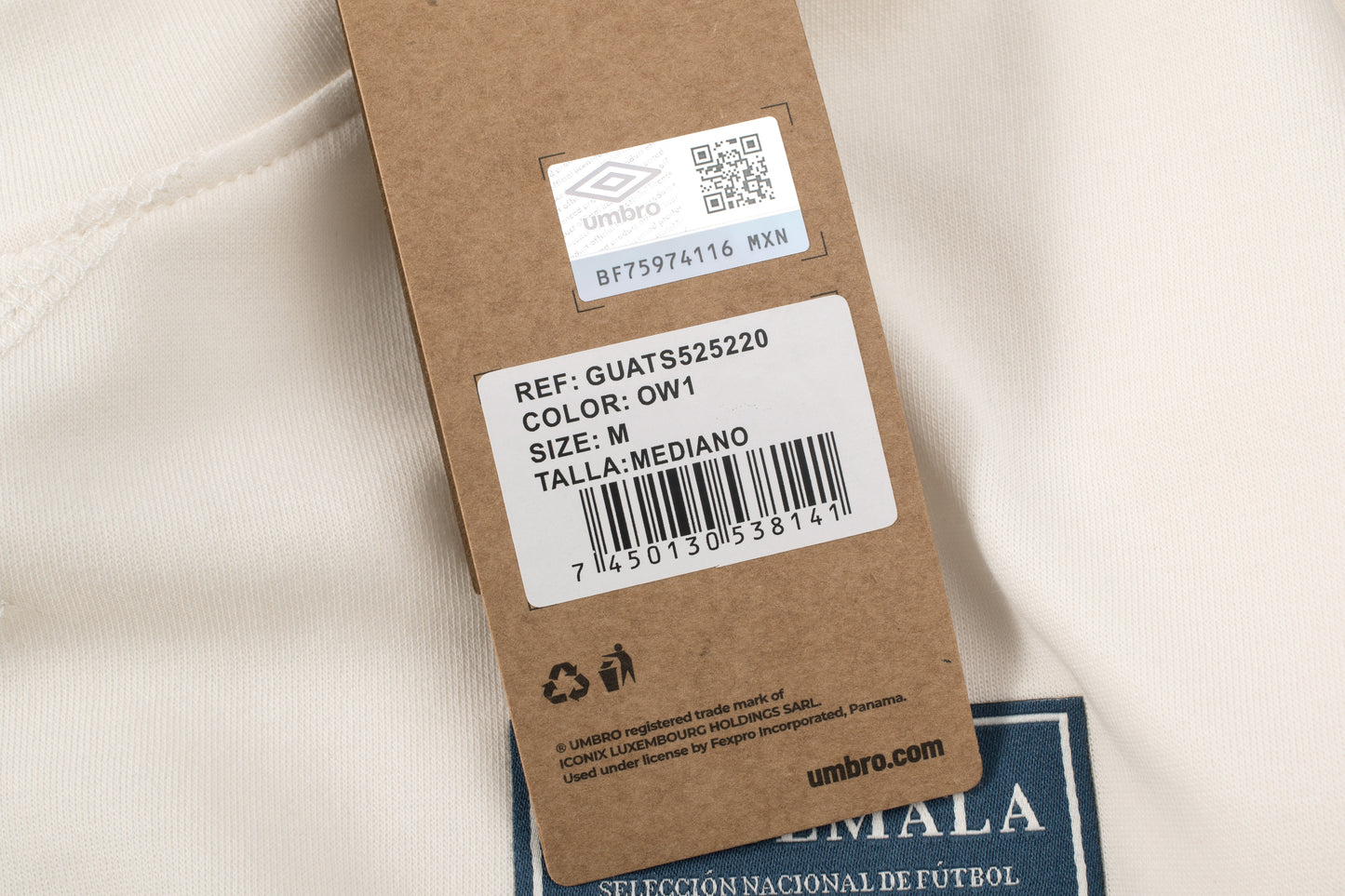 Camisola LifeStyle Beige MC GUA 2025