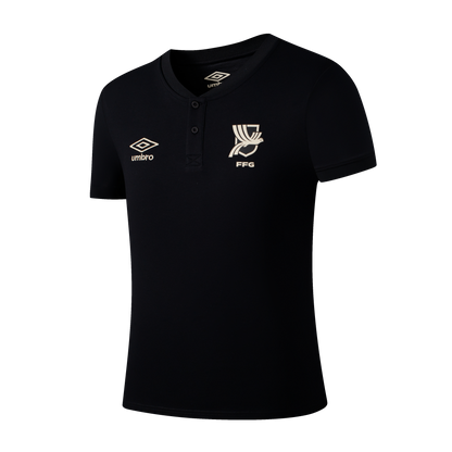 Camisa Polo Negra GUA 26/27