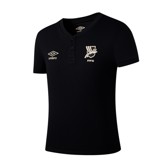 Camisa Polo Negra GUA 26/27