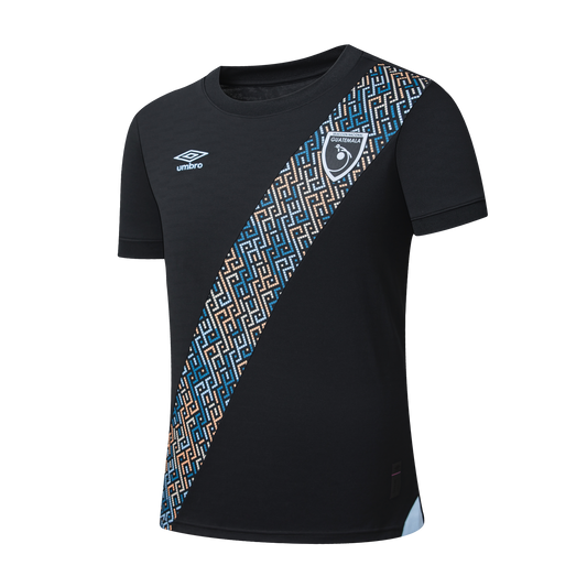 Camisola Hombre GUA MC 3KIT NEGRA TIPICA 25/26